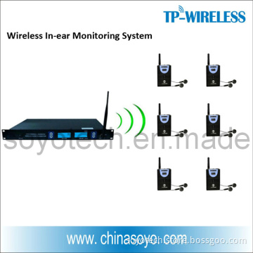 RF Multi-Channel Wireless in-Ear Monitor System (Stereo Long Distance Transmitter)